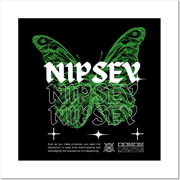 Nipsey // Butterfly Wall Art by Saint Maxima